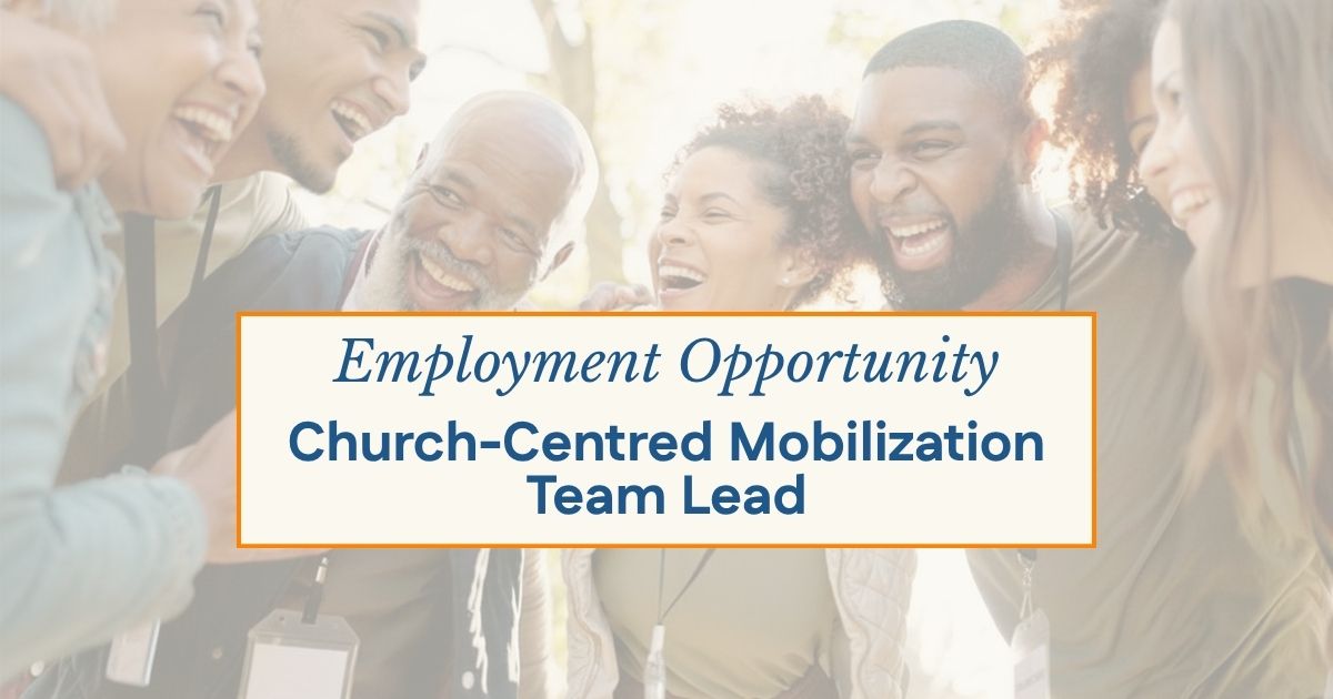 Church-Centred Mobilization Team Lead