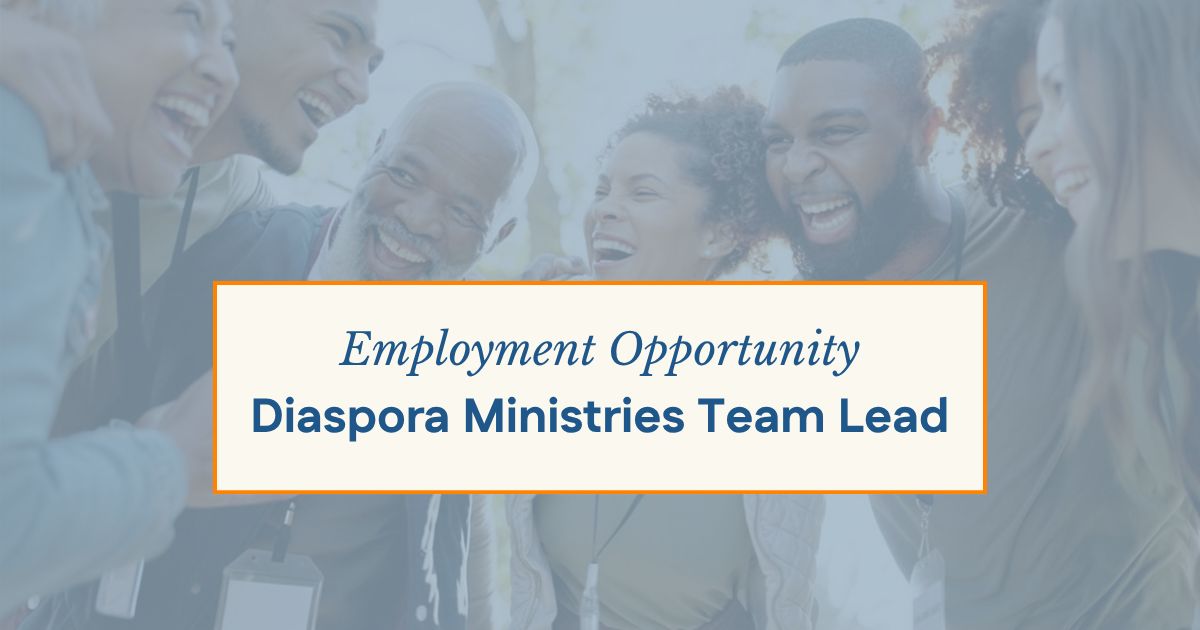 Diaspora Ministries Team Lead
